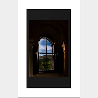 Penrhyn castle-Window 1 Posters and Art